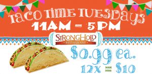 Taco Time Tuesdays promotion