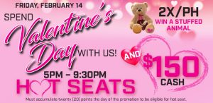 Prairie Wind Casino Valentines Day 2020 Promo