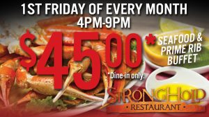 Seafood and Prime Rib Buffet at Prairie Wind Casino